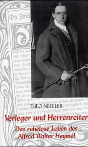 Cover of: Verleger und Herrenreiter by Theo Neteler