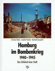 Cover of: Hamburg im Bombenkrieg 1940-1945: das Schicksal einer Stadt