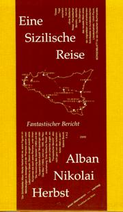 Cover of: Eine sizilische Reise by Alban Nikolai Herbst