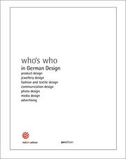 Cover of: Who's Who in German Design by Peter Zec