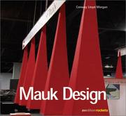 Cover of: Mauk Design (Aveditionrockets) by Conway Lloyd Morgan