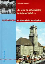 Schöneberg im Wandel der Geschichte by Simon, Christian.