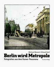 Cover of: Berlin wird Metropole by Michael Bienert