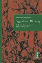 Cover of: Legende und Dichtung: der Tod des Philosophen und Hölderlins Empedokles