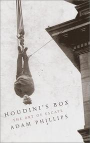 Cover of: Houdini's Box by Adam Phillips