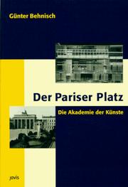 Der Pariser Platz by Günter Behnisch