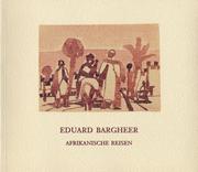 Cover of: Eduard Bargheer by Eduard Bargheer