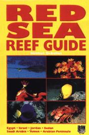 Cover of: Red Sea Reef Guide by Helmut Debelius, Helmut Debelius