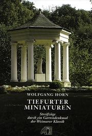 Tiefurter Miniaturen by Wolfgang Horn
