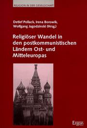 Cover of: Religiöser Wandel in den postkommunistischen Ländern Ost- und Mitteleuropas