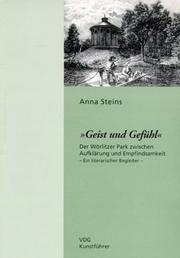 Cover of: Geist und Gefühl by Anna Steins