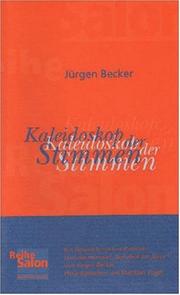 Cover of: Kaleidoskop der Stimmen: ein Gespräch mit Leo Kreutzer ; und das Hörspiel "Bahnhof am Meer"
