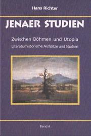 Cover of: Zwischen Böhmen und Utopia by Richter, Hans
