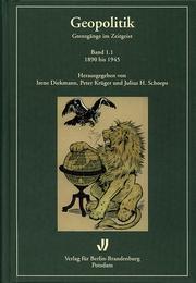 Cover of: Geopolitik by heraugegeben von Irene Diekmann, Peter Krüger und Julius H. Schoeps.