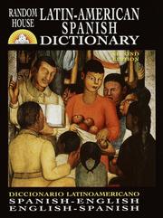 Cover of: Diccionario español/inglés - inglés/español: Random House de español latinoamericano