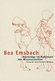 Cover of: Bea Emsbach by Verena Kuni, Annelie Pohlen, Edwin Schafer, Beate Ermacora, Bea Emsbach