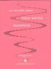 Poésie spatiale = by Ilse Garnier