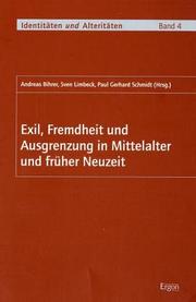 Cover of: Exil, Fremdheit und Ausgrenzung in Mittelalter und früher Neuzeit