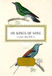 Cover of: On Wings of Song: Poems About Birds (Everyman's Library Pocket Poet)