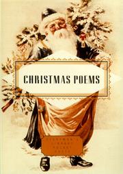 Cover of: Christmas poems