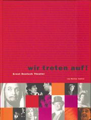 Cover of: Wir treten auf!: Ernst Deutsch Theater