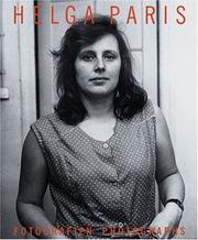 Cover of: Helga Paris: Photographs