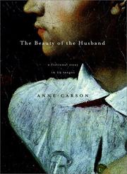 Cover of: The Beauty of the Husband by Anne Carson