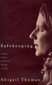 Cover of: Safekeeping by Abigail Thomas