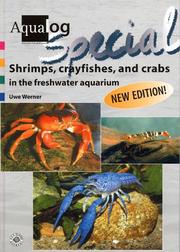 Cover of: Aqualog Special: Shrimps, Crayfishes, and Crabs in the Freshwater Aquarium, New Revised Edition