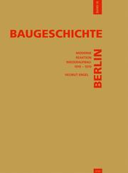 Cover of: Baugeschichte Berlin