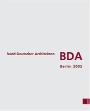 Cover of: BDA Berlin 2005. | 