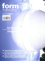 Cover of: Form 210 (Zeitschrift Form)