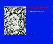 Cover of: Max Beckmann by Max Beckmann