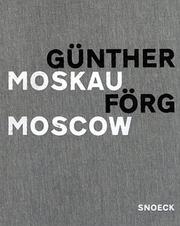 Cover of: Günther Förg: Moscow