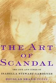 Cover of: The art of scandal | Douglass Shand-Tucci