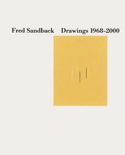 Cover of: Fred Sandback: Drawings 1968-2000