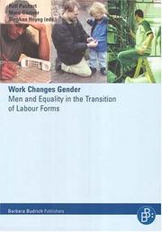 Cover of: Work Changes Gender by Ralf Puchert, Michael S. Kimmel, Stephan Höyng