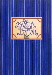 Cover of: Das Kochbuch aus Berlin