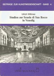 Cover of: Studien zur Scuola di San Rocco in Venedig