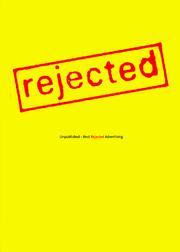 Cover of: Unpublished: best rejected advertising