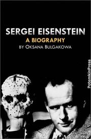 Cover of: Sergei Eisenstein by Oksana Bulgakowa