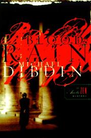 Cover of: Blood rain by Michael Dibdin