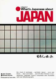 Cover of: In Search of What's Japanese About Japan