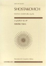 Cover of: Festival Overture, Op. 96: Score