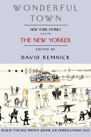 Cover of: Wonderful Town: New York Stories from The New Yorker