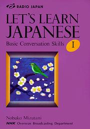 Cover of: Let's learn Japanese