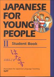 Cover of: Japanese For Young People II: Student Book (Japanese for Young People)