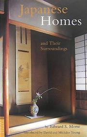 Cover of: Japanese Homes and Their Surroundings (Tuttle Classics) by Edward S. Morse