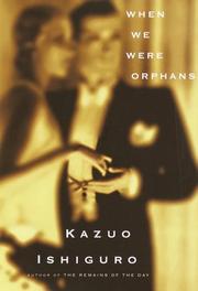 Cover of: When we were orphans by Kazuo Ishiguro