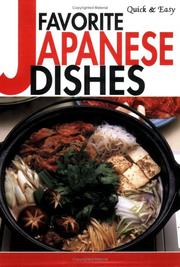 Cover of: Favorite Japanese Dishes (Quick & Easy)